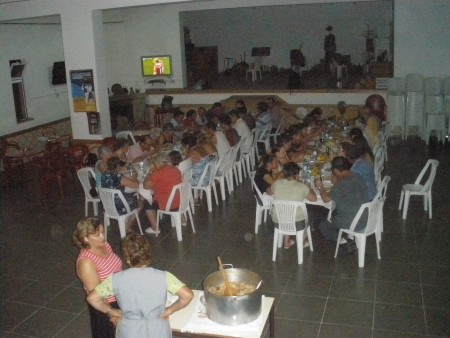 Jantar de despedida do grupo Francês - 09/08/2010